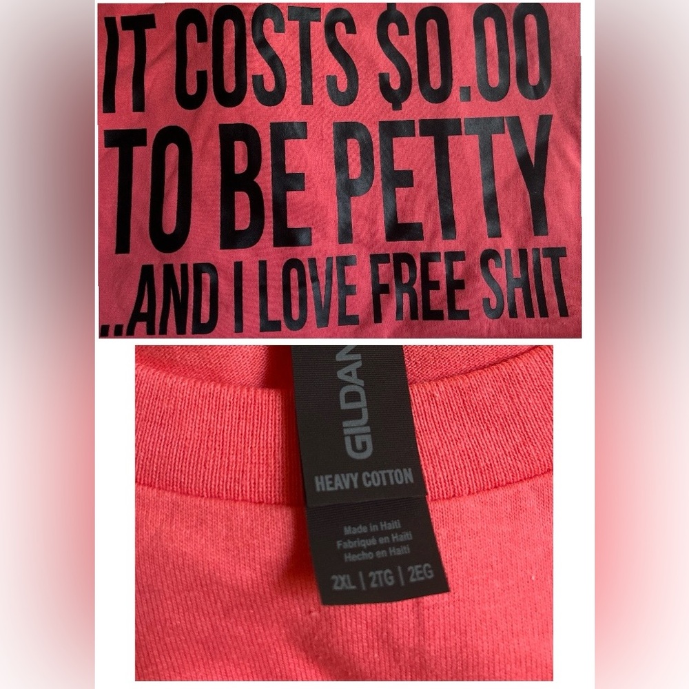Gildan Coral Graphic Tee
